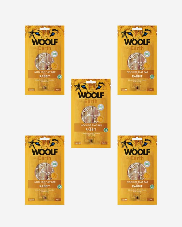 Woolf Rabbit - Chewing Sticks 5 packs - Medium