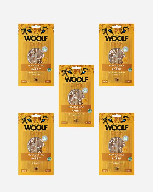 Woolf Rabbit - Chewing Sticks 5 packs - Small