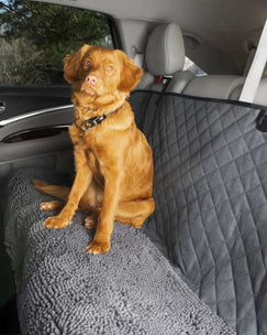 Dirty Dog 3-in-1 seat cover for rear seat - Grey