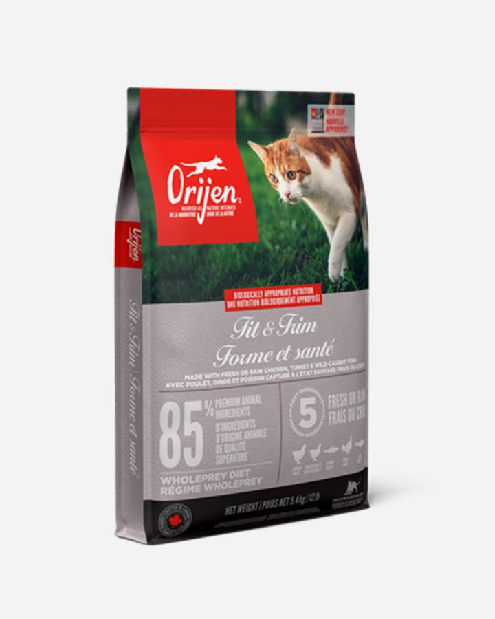 Orijen Fit & Trim cat food - 5.4kg