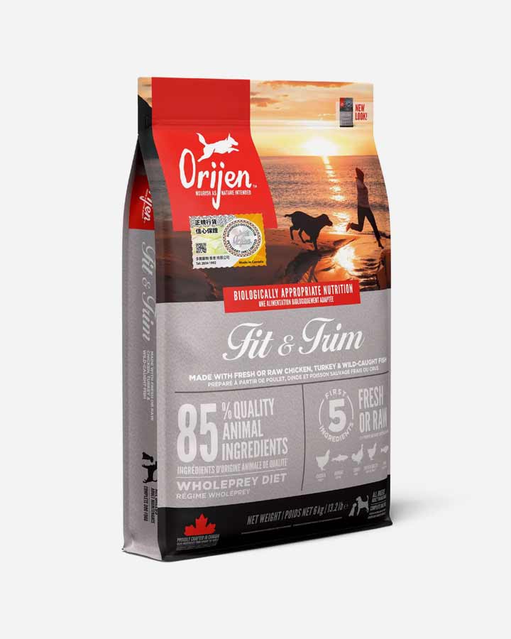 Orijen Fit & Trim dog food - 6kg