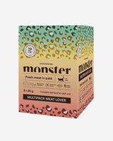 Monster Cat Pouches Adult Multipack Meat Lover 85 g (8-pack)