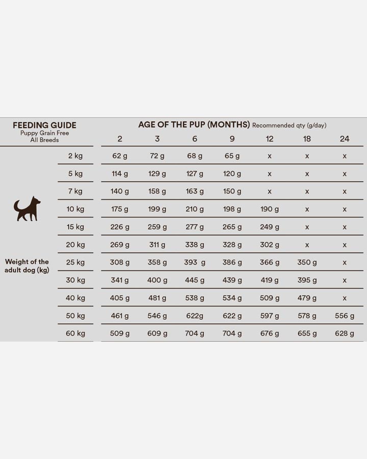 Monster Puppy All Breed - Feeding Guide