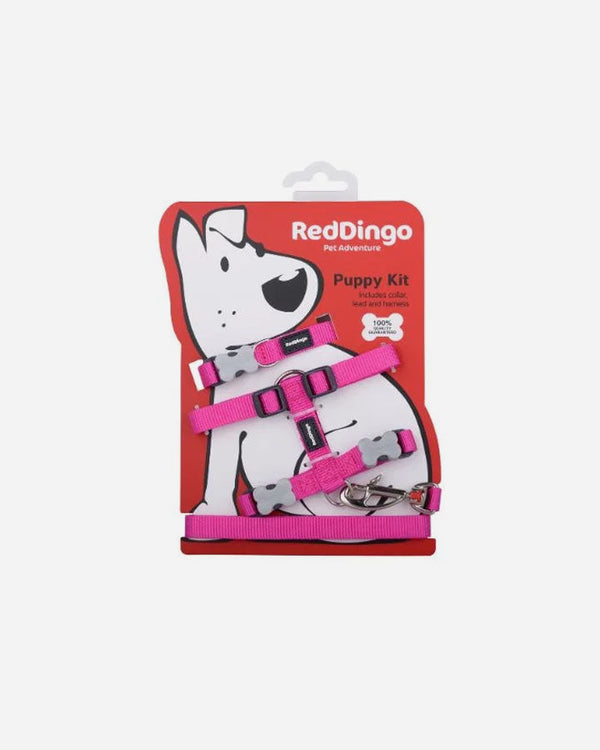 Puppy Set - Red Dingo - Hot Pink