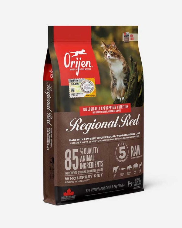 Orijen Regional Red cat food - 5.4kg
