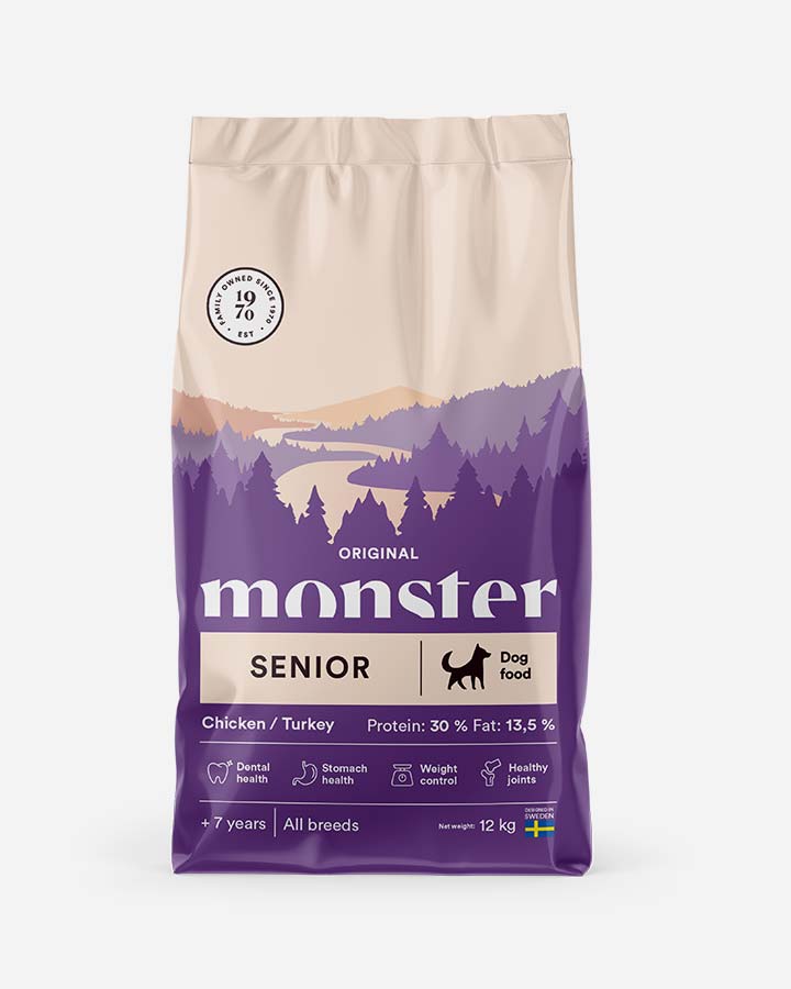 Monster Original Senior - Chicken and Turkey - 12 kg