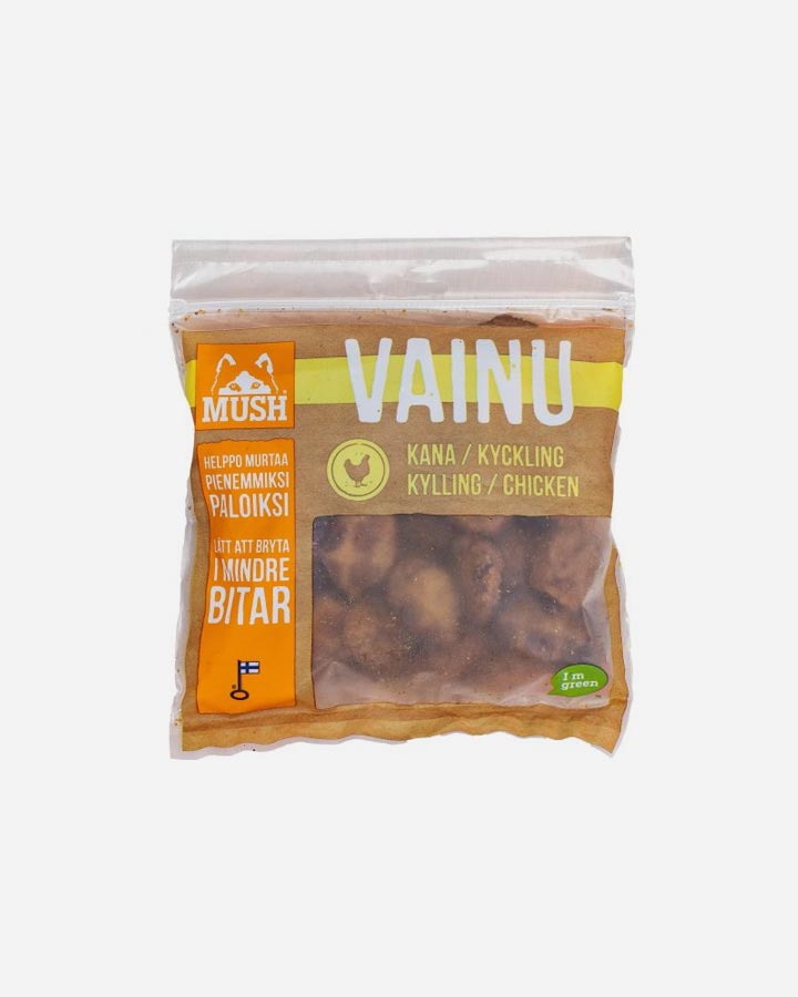 MUSH Vainu - Training treats - Dried Chicken - 150g - Petlux