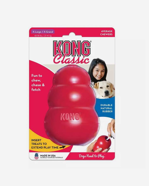 KONG Classic Dog Toy - Red - X Large