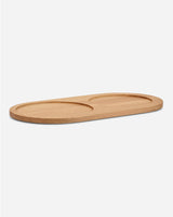 MiaCara Doppio - Wooden Tray - Oak Natural