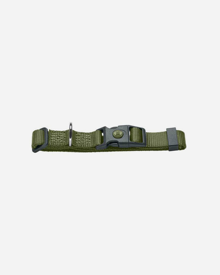 Hunter Utility Dog Collar - London - Olive - Medium