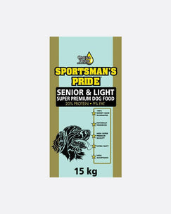Sportsman's Pride Senior & Light - Premium Dog Food - 15kg