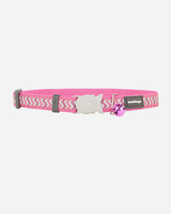 Red Dingo cat collar - Ziggy pink