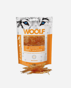 Woolf Chicken with Seafood - Complementary Snack for Dogs