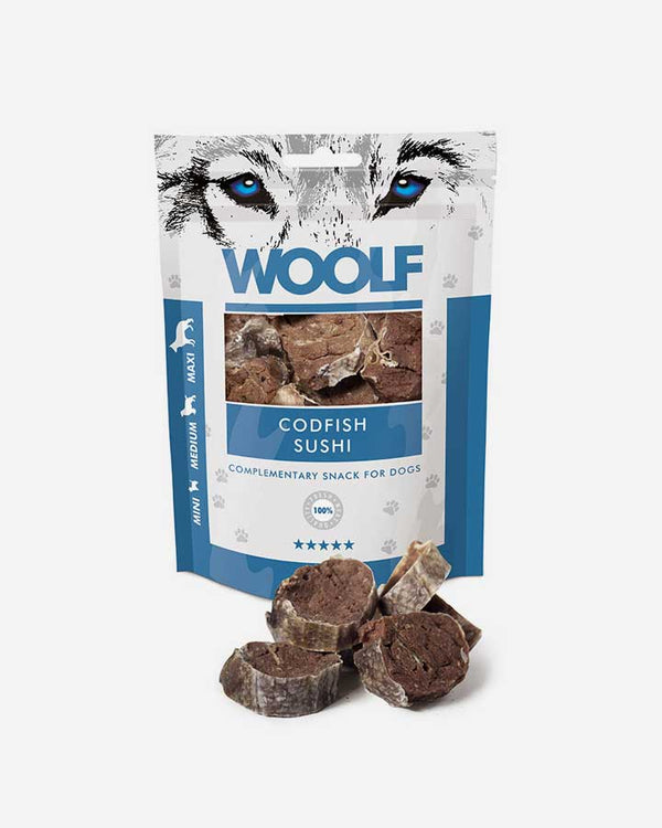 Woolf Codfish Sushi - Complementary Snack for Dogs