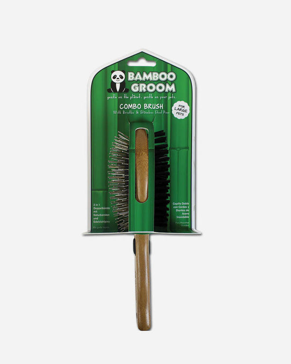 Bamboo Groom 2in1 Combo Brush - Large