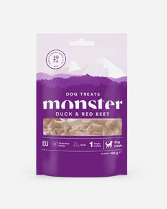 Monster Dog Treats - Duck & Red Beet