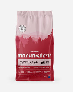 Monster Grain Free L/XL Puppy Food 12kg