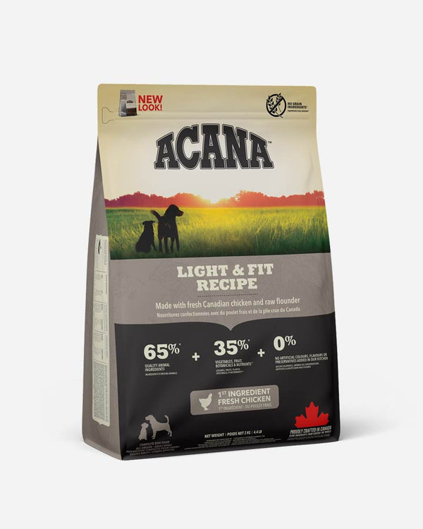 Acana Light & Fit Recipe - dog food -2kg