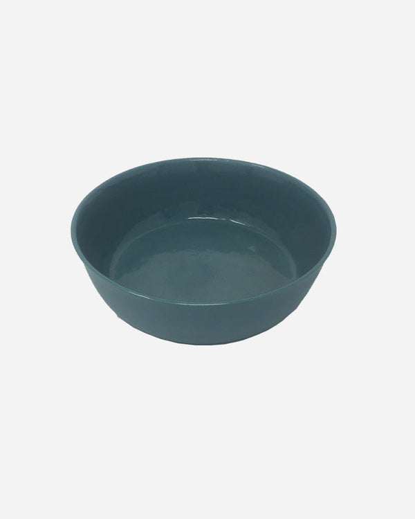 Food & Water Bowl - Line Rønnest Ceramics - Petroleum