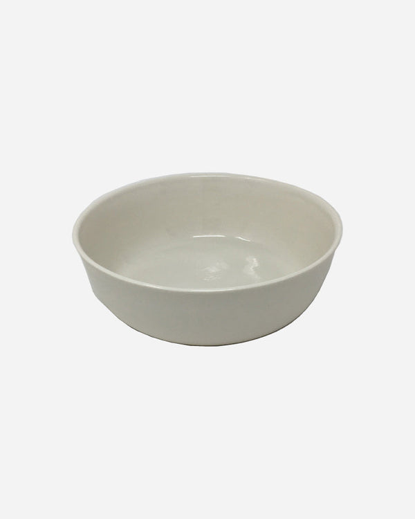 Food & Water Bowl - Line Rønnest Ceramics - White